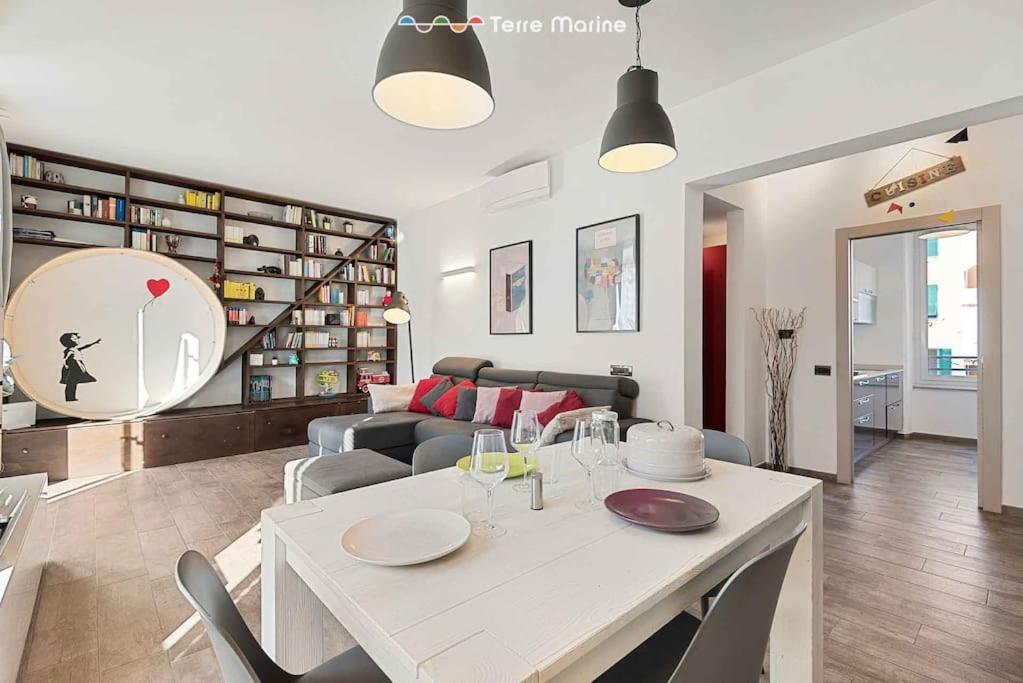 Apartmán Graffiti House, Terre Marine La Spezia Exteriér fotografie